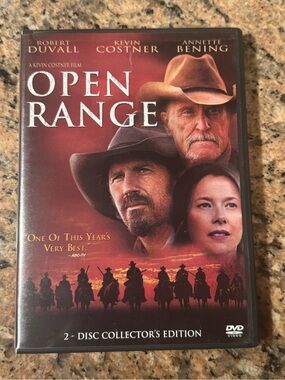 Open Range 2 DVD Collector's Edition - Robert Duvall Kevin Costner Annette Benin